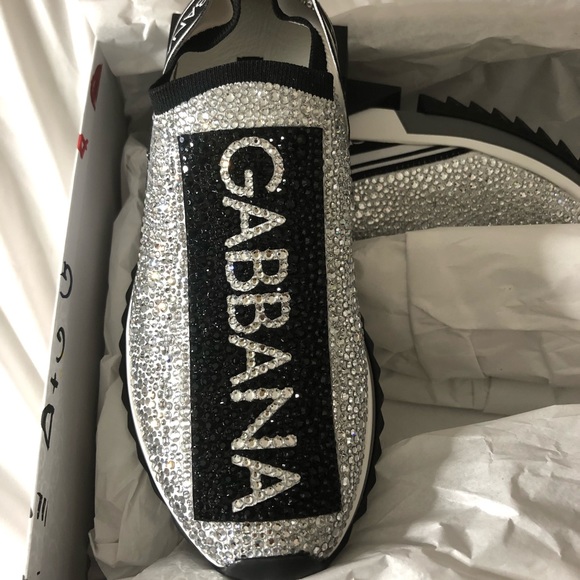 (New season) DOLCE & GABBANA SLIP-ON SNEAKERS - Picture 6 of 8